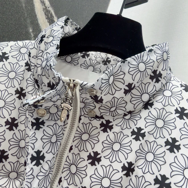 Ch*0me He**ts down jacket